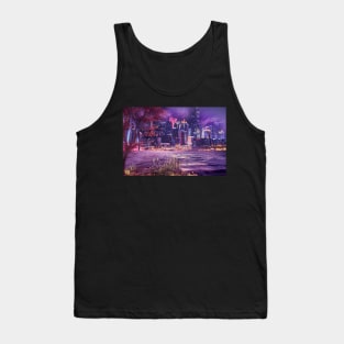 Lilac Skyline Tank Top